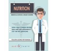 Audiolearn Medical Content Te Nutrition - Medical School Crash Cour (Tascabile)