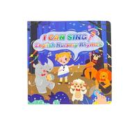 Audiolibri Interattivi Per Bambini, Con Parole In Inglese Animale, 22x22x2.5cm, Libro Musicale Di Apprendimento Precoce, Set Di Audiolibri Interattivi, Divertimento Educativo, Per La Scuola Materna E