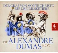 Audiolibro CD Alexandre Dumas Scatola 4CDs Incl Il Graf Di Monte Christo / La