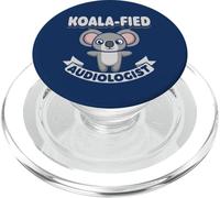 Audiologia Bambini Orecchio Medico Carino Gioco di parole Koala Fied Audiologo PopSockets PopGrip per MagSafe