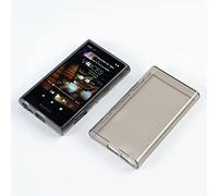 AudioPartner Custodia protettiva morbida in TPU trasparente per Sony Walkman serie NW-A300 NW-A306 NW-A307 (custodia nera trasparente)