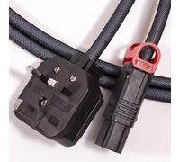 Audiophile UK Mains Spina A Bloccaggio C13. Vero 13amp Cavo