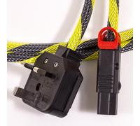 Audiophile UK Mains Spina A Bloccaggio C13. Vero 13amp Cavo