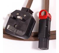 Audiophile UK Mains Spina A Bloccaggio C13. Vero 13amp Cavo