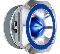 Audiopipe Super Tweeter resistente (ATR-4053-BLUE), 400 Watt, telaio in alluminio pressofuso, blu caramella, taglio cromato a diamante, bobina vocale Kapton da 3,8 cm, 4-8 Ohm