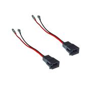 Audioproject A202-2 pezzi adattatore autoradio auto altoparlante adattatore set compatibile per VW Golf Opel Astra H Opel Corsa D Dacia Duster Fiat Ducato Fiat 500 Renault Ford Skoda DIN per auto box