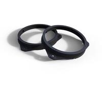 Audioproject A319 - Adattatori Casse Autoradio Altoparlanti per Alfa Romeo Mito Fiat 500 Punto Ducato Opel Astra Corsa Ford Peugeot Boxer Renault Dacia 165mm Staffe per altoparlanti