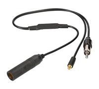 Audioproject A411 - DAB Antenna Amplificatore splitter MCX su DIN FM, splitter antenna autoradio digitale radio DAB+ Plus adattatore per auto spina