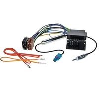 Audioproject A413 - Set di adattatori per autoradio da Quadlock a ISO + adattatore antenna da Fakra a DIN compatibile con Opel Agila Corsa Astra dal 2003 Phantom Feed Cavo adattatore autoradio Plug