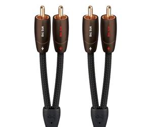 AudioQuest 1.5m Big Sur RCA cavo audio 1,5 m 2 x RCA Nero