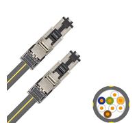 AUDIOQUEST CAT700 PEARL - Cavo di Rete terminato Custom con TELEGARTNER RJ45