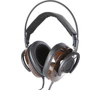 AudioQuest Cuffie Nighthawk con un design chiuso, con elementi in legno, colore nero