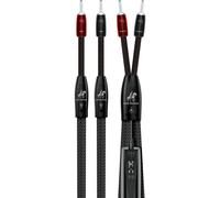 Audioquest Lone Ranger ZERO-Tech (2 x 2m) banana - Cavo per altoparlante o diffusore, assemblato, Compatibile bi-wiring, 2,08 mm², Banane