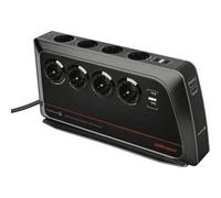 Audioquest PowerQuest 3 - Ciabatta multipresa, presa multipla o protezione da sovratensione, Protezione contro le sovratensioni