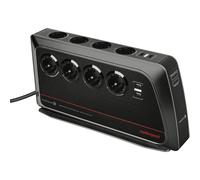 Audioquest PowerQuest 3 - Ciabatta multipresa, presa multipla o protezione da sovratensione, Protezione contro le sovratensioni