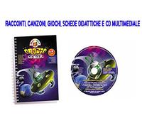 Audioracconto per bambini Libro + CD con canzoni e traccia multimediale Orazio L'Amico Dello Spazio, canzoni, giochi e schede didattiche
