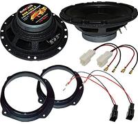 KIT WOOFER 130 mm + TWEETER NEO 13 mm 120W + SUPPORTI RENAULT WIND 2010 AL 2013