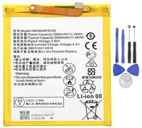Audiosystem Batteria Compatibile Per Huawei Honor 9 Lite Lld-L31 P9 Eva-L09 P10 Lite WAS-LX1A 3000mah Incluso Il Kit Attrezzi HB366481ecw
