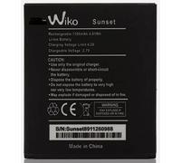 Audiosystem Batteria Originale Per Wiko Sunset, Goa, Sunset 2 Sunny Con Capacità 1500mah 4050 Pila Ricambio Sostituzione Nuovo Bat4050