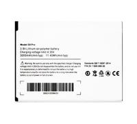 Audiosystem BATTERIA PER ULEFONE per S8, S8 PRO POLIMERI LITIO 3000MAH PILA NUOVA