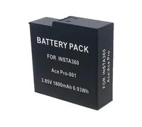 Audiosystem Batteria per Videocamera INSTA360 ACE PRO/ACE PRO1 PRO-001 Con Capacità Originale 1800MaHRicambio Sostituzione