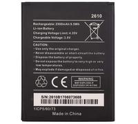 Audiosystem Batteria per Wiko Tommy 3, Y60 W-K510 Con Capacità Originale 2500mah 2610 BAT2610 Pila Ricambio Sostituzione Nuova