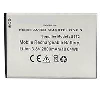 Audiosystem BATTERIA PILA Per BRONDI AMICO SMARTPHONE S S572 2800MaH RICAMBIO PARI ORIGINALE SOSTITUZIONE NUOVA