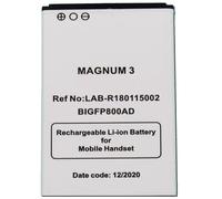 Audiosystem BATTERIA PILA per BRONDI MAGNUM 3 3G / AMICO N'1 BIGFP800AD BL-11AT CAPACITA' ORIGINALE 800MaH