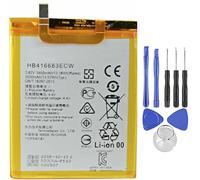 Audiosystem BATTERIA PILA PER HUAWEI GOOGLE NEXUS 6P PLUS 3450MAH HB416683ECW, INCLUSO KIT MONTAGGIO BATTERIA