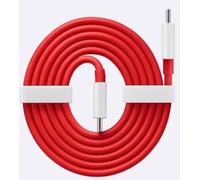 Audiosystem Cavo Usb Oneplus Type C/C Rosso per Carica Batterie da 30W e 65W Warp Charge per 7T/ 8 PRO/ 9/9 PRO/ 10T/ 10 PRO/NORD/NORD 2/ NORD 2T/ 11/Sostituisce l'Originale