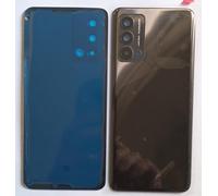 Audiosystem Scocca Cover Back Copri Batteria Posteriore Per REALME GT Master Edition RMX3360 RMX3363 Con Vetro Fotocamera Pari all'Originale Sostituzione Riparazione Nero Carbon Black