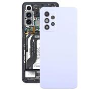 Audiosystem Scocca Vetro Copri Batteria Posteriore per Samsung Galaxy A52 4G SM-A525 A525B A52 5G SM-A526 A526F A526B, Ricambio Pari Originale con Biadesivo e Vetro Fotocamera compreso, Rosa Viola