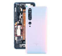 Audiosystem Scocca Vetro Copri Batteria Posteriore per XIAOMI Mi 10 5G M2001J2G / Mi 10 PRO M2001J1G MI10 Ricambio Pari Originale Alpine White Bianco