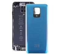 Audiosystem Scocca Vetro Copri Batteria Posteriore per Xiaomi Redmi Note 9S M2003J6A1G, Ricambio Pari Originale con Biadesivo Aurora Blu Blue