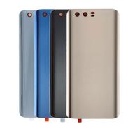 Audiosystem Scocca Vetro Copribatteria Posteriore per Honor 9 STF-L09 STF-AL00, STF-AL10, STF-AL10, STF-TL10, Back Batteria Ricambio con Biadesivo compreso (Blu)