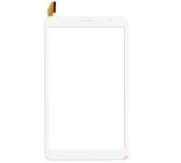 Audiosystem TOUCH SCREEN VETRO per Tablet CLEMENTONI Primo Clempad 9.0 Plus 16617 16619 16620 Bianco 8" + Biadesivo Ricambio Touchscreen Digitizer (Display Non Incluso)