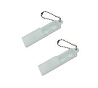 Audiphone Cochlear - Custodia per batterie a doppio scomparto, leggera, da viaggio, essenziale per 10 312 13 675 batterie, due batterie, custodia portatile per l'udito