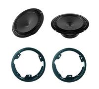 Audison AP 6.5 coppia di woofer 165mm, potenza RMS 70W a 4 Ohm set adattatori altoparlanti per FORD S Max Predisposizione Anteriore o posteriore