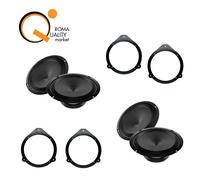 Audison AP 6.5 Woofer Casse Auto fit AUDI A3 8p 3 porte 04-12 Posteriori AP6.5