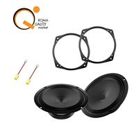 Audison AP 6.5 Woofer Casse Auto fit AUDI A3 8p 3 porte 04-12 Posteriori AP6.5