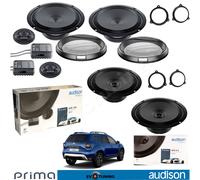 AUDISON APK 165 + APX 6.5 Kit 6 Casse Altoparlanti Ant.+post. Dacia Duster 2017