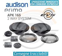 AUDISON APK 165 PRIMA Kit 2 vie 16 cm 165 mm Sistema Altoparlanti Auto casse
