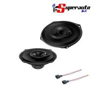 AUDISON APX 690 Coassiali 3 vie fit JEEP RENEGADE 6"x9" Casse Auto Front Rear