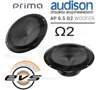 Audison Prima AP 6.5 Ω2 Coppia Woofer 165 mm Midwoofer 16,5cm 2 Ohm 210W