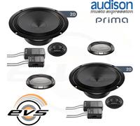 Audison Prima APK 165 Ω2 Kit 2 Ohm Woofer Tweeter Casse Auto 165mm 16cm 300W