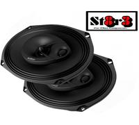 AUDISON APX 690 Coassiali 3 vie fit JEEP RENEGADE 6"x9" Casse Auto Front Rear