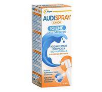 AUDISPRAY JUNIOR 3-12 ANNI SOLUZIONE DI ACQUA DI MARE IPERTONICA SPRAY SENZA GAS IGIENE ORECCHIO 25ML