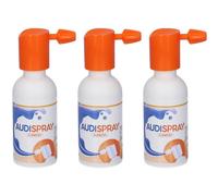 Audispray Junior Detersione Dell'Orecchio 3x25 ml Spray