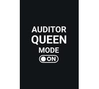 Auditor Queen Mode ON: Blank Lined Pages Notebook for Audit's
