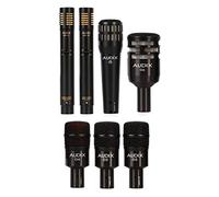 Audix Valigia DP7 con 1 D6, 1 i5, 2 D2, 1 D4, 2 ADX51, 4 DVICE